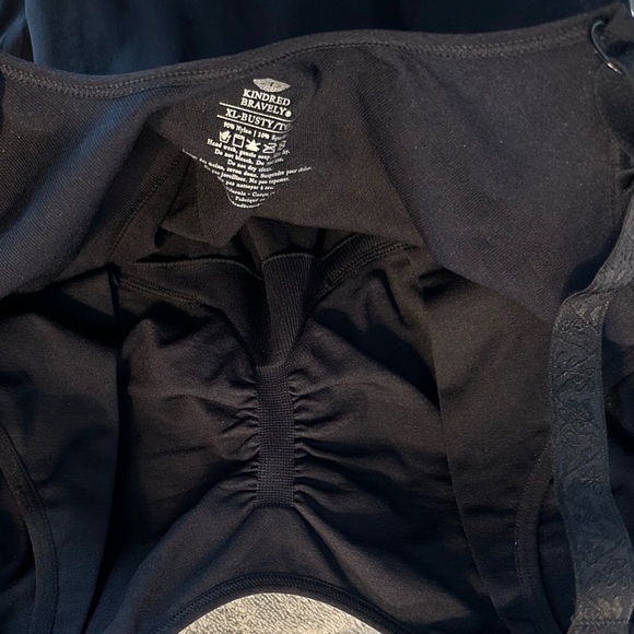 Kindred Bravely Simply Sublime Maternity & Nursing Tank in Black Sz XL BUSTY - Picture 13 of 14